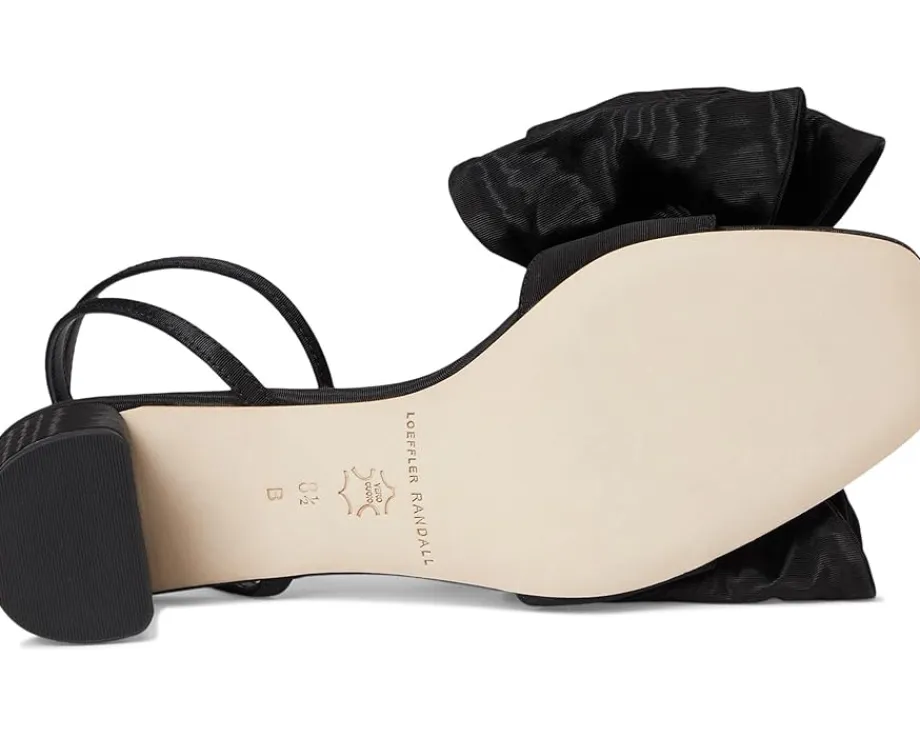 Women Loeffler Randall Carmen Mid Heel Bow Sandals