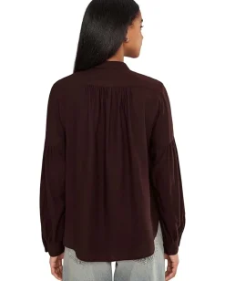 Women Madewell Carmen Shirt - Cotton Modal Heather Flannel