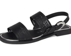 Aerosoles Carole Black Perf Faux Leather Best