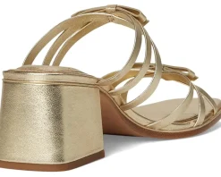 Kate Spade New York Carolina Block Heel Sandals Pale Gold Best