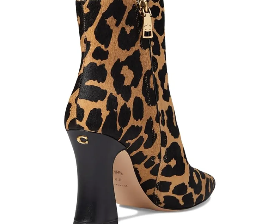 COACH Carter Haircalf Bootie Leopard Hot