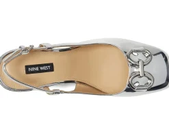 Nine West Cast Silver Mirror Metallic Best