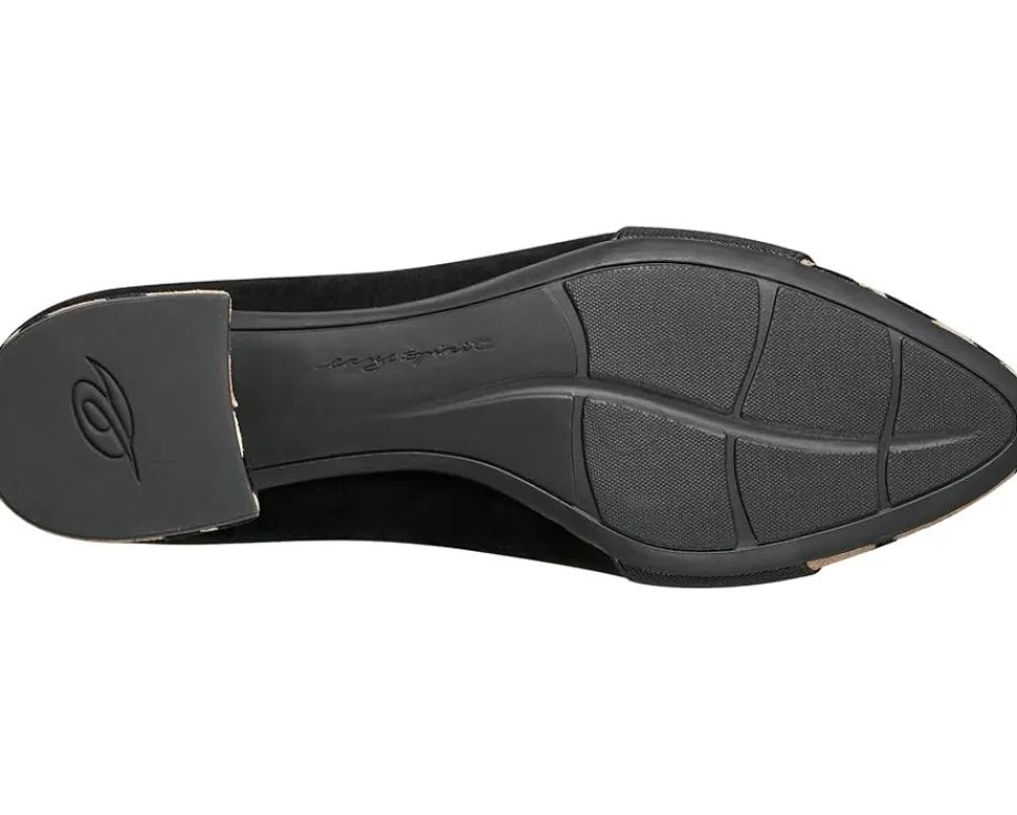 Easy Spirit Casta Black/Leopard Suede Discount