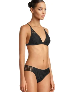 Women BECCA Castaway Luna Textured Halter Top