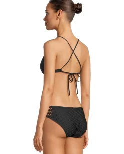 Women BECCA Castaway Luna Textured Halter Top