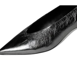 Marc Fisher LTD Cecile Silver Leather New