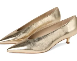 Marc Fisher LTD Cecile Gold Leather Hot