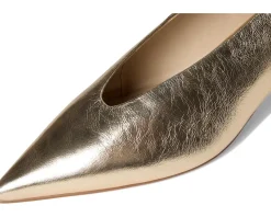 Marc Fisher LTD Cecile Gold Leather Hot