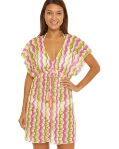 BECCA Celeste Crochet Tunic Cover-Up Multi Online