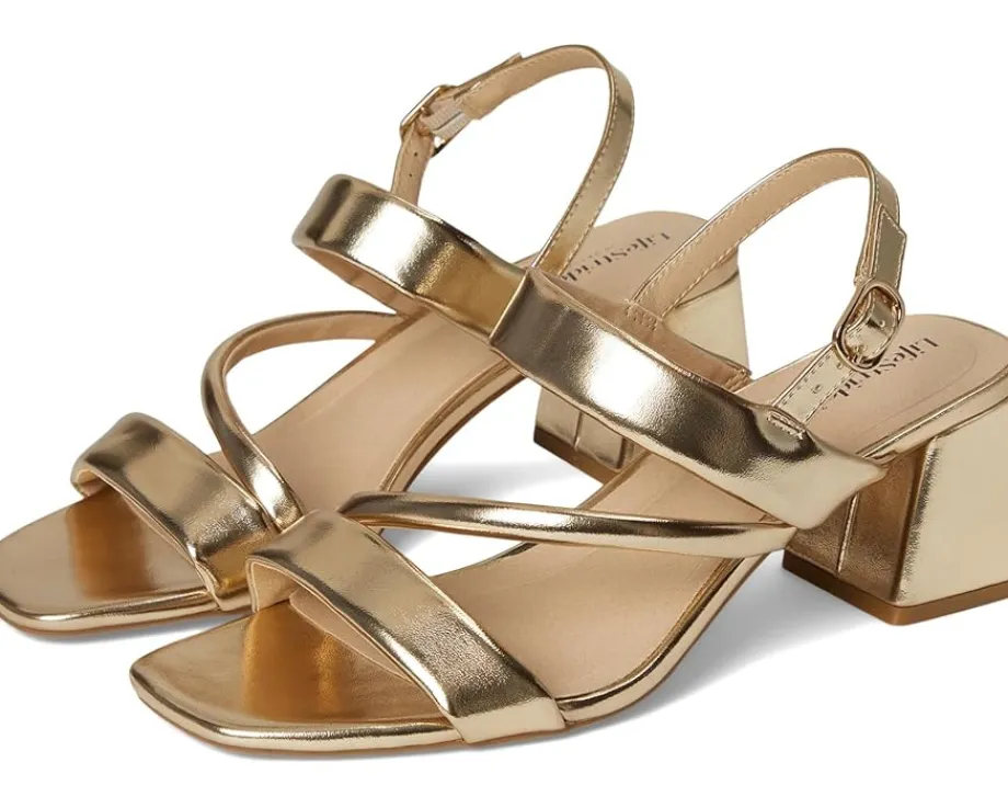 LifeStride Celia Slingbacks Gold Metallic Best