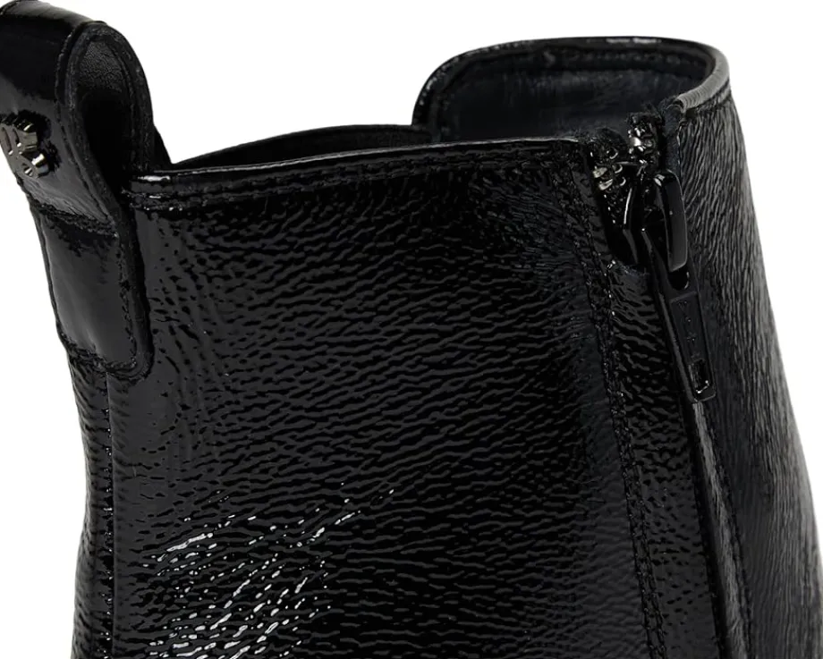 Paul Green Celina BT Black Crinkled Patent New