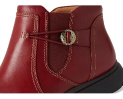 Clarks Certina Joy Red Leather Sale