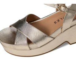 Aerosoles Chabella Gold Metallic Textured Faux Leather Best