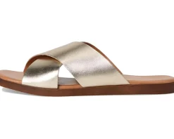 Women Seychelles Chai Metallic Leather Sandal
