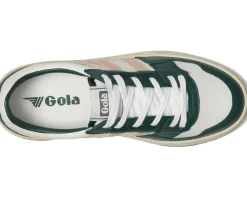 Gola Challenge White/Evergreen/Pearl Pink New