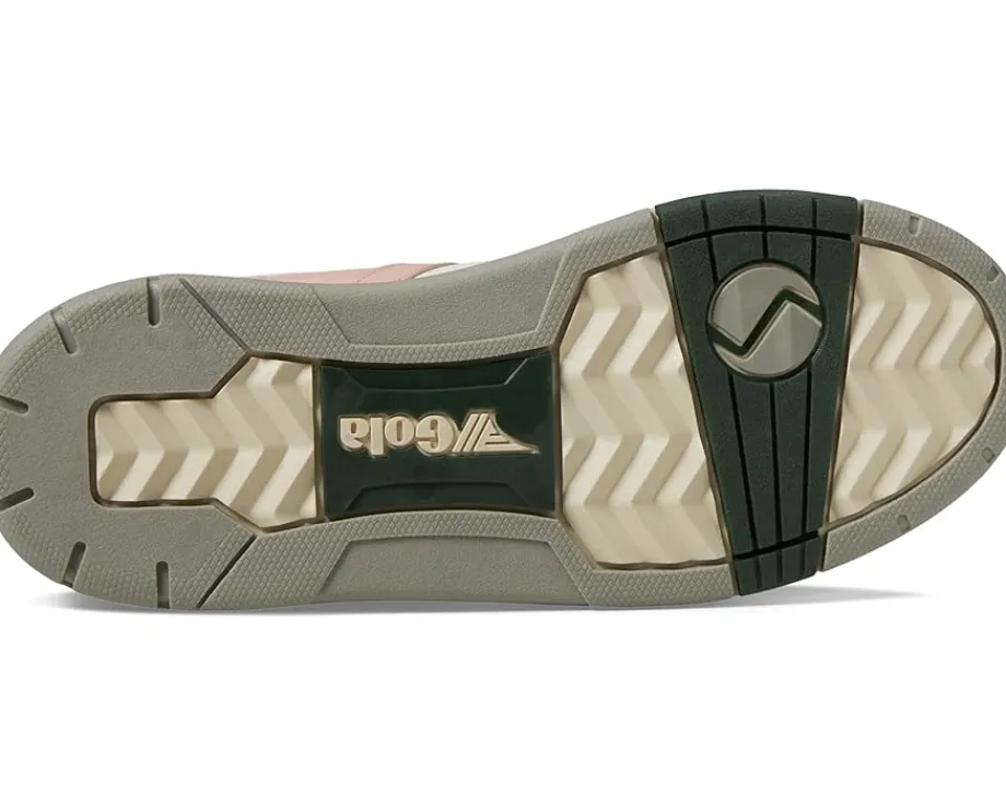 Gola Challenge White/Evergreen/Pearl Pink New