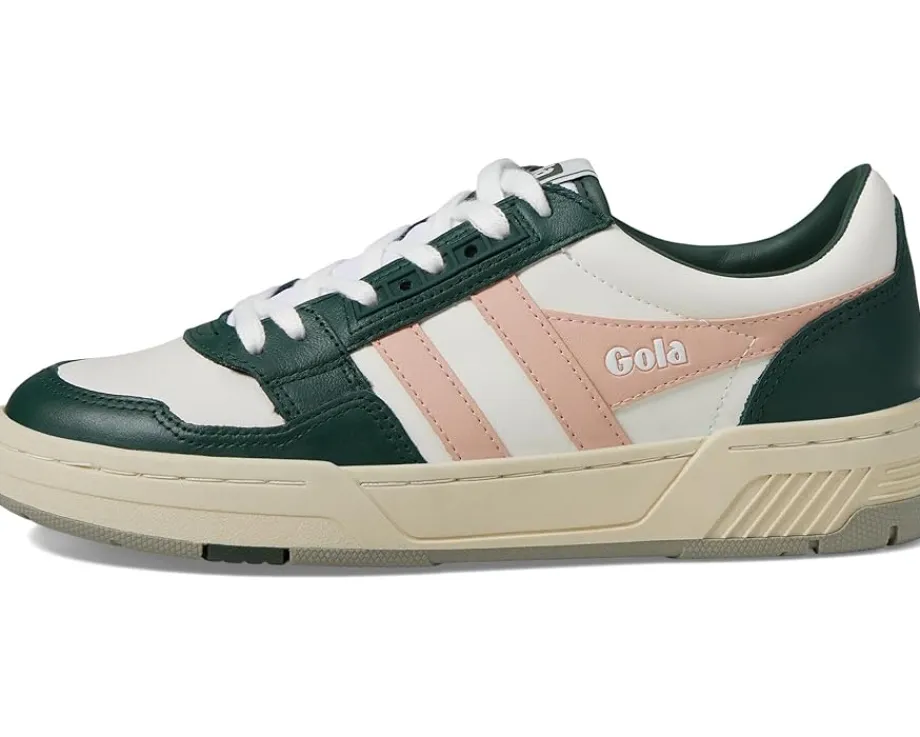 Gola Challenge White/Evergreen/Pearl Pink New