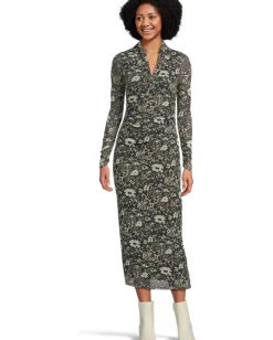 Women Madewell Chandra Midi Dress - Stretch Mesh