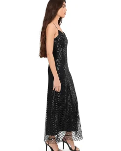 AllSaints Chantelle Dress Black Outlet