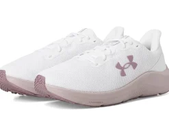 Under Armour Charged Pursuit 4 White/White/Purple Prime Outlet