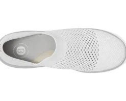 Bzees Charlie White Open Knit Outlet