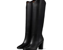 Johnston & Murphy Charlotte Knee High Boots Black Discount