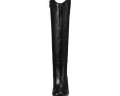 Johnston & Murphy Charlotte Knee High Boots Black Discount