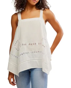 Free People Charlotte Tunic Clean Ivory Hot