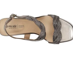 LifeStride Charnelle Pewter Metallic Discount