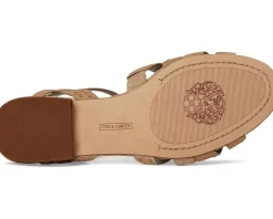 Women Vince Camuto Chaya Studded Gladiator Flat Sandals