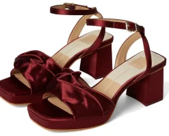 Dolce Vita Cheer Wine Satin Clearance