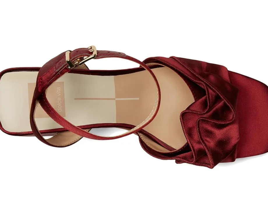 Dolce Vita Cheer Wine Satin Clearance