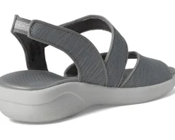 LifeStride Cheerful Strappies Graphite Waxy Fabric Online