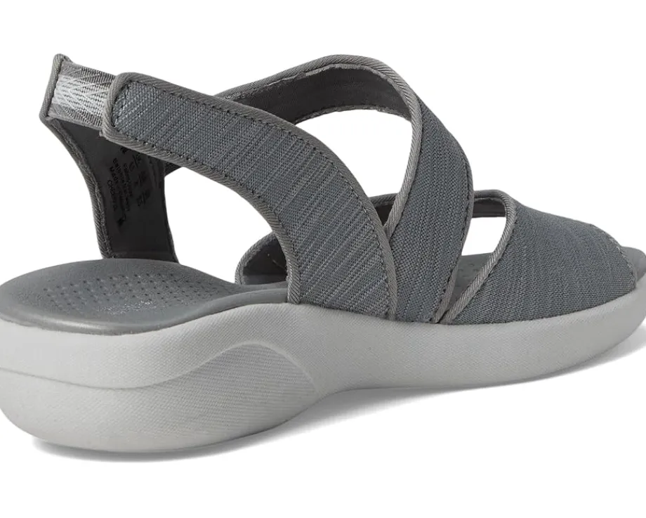 LifeStride Cheerful Strappies Graphite Waxy Fabric Online