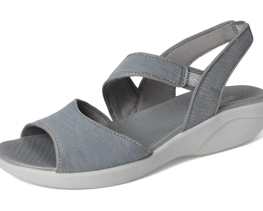 LifeStride Cheerful Strappies Graphite Waxy Fabric Online