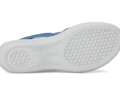 LifeStride Cheerful Strappies Elemental Blue Waxy Fabric Outlet