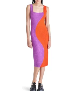 Steve Madden Cheryl Dress Red Orange Discount