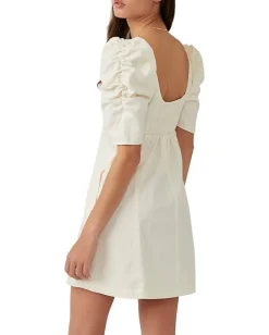 Women Free People Cheyenne Denim Mini Dress