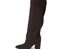 Nine West Chicke Dark Brown Suede New