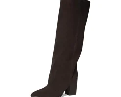 Nine West Chicke Dark Brown Suede New