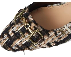 Dune London Choiced Brown Fabric Clearance