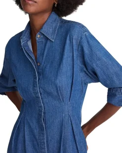 Women Madewell Chrisandra Denim Dress