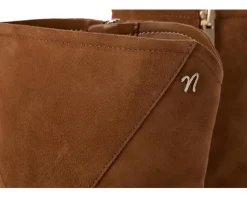 Naturalizer Christine Dress Bootie Dark Chestnut Brown Suede Discount