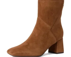 Naturalizer Christine Dress Bootie Dark Chestnut Brown Suede Discount