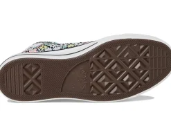 Converse Chuck Taylor All Star High-Top Platform Sneaker Black/White/Pale Surplus New