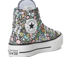 Converse Chuck Taylor All Star High-Top Platform Sneaker Black/White/Pale Surplus New