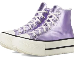 Women Converse Chuck Taylor All Star Lift Double Stack Metallic