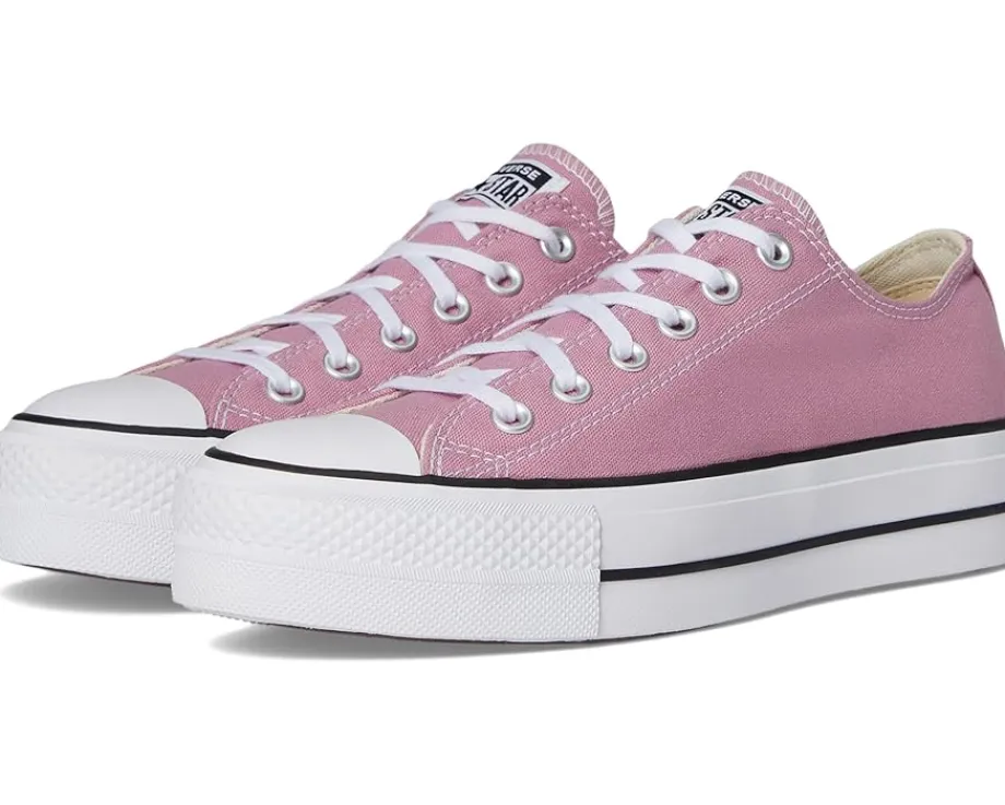 Converse Chuck Taylor All Star Lift Platform - Ox Cliffside Rose/White/Black New