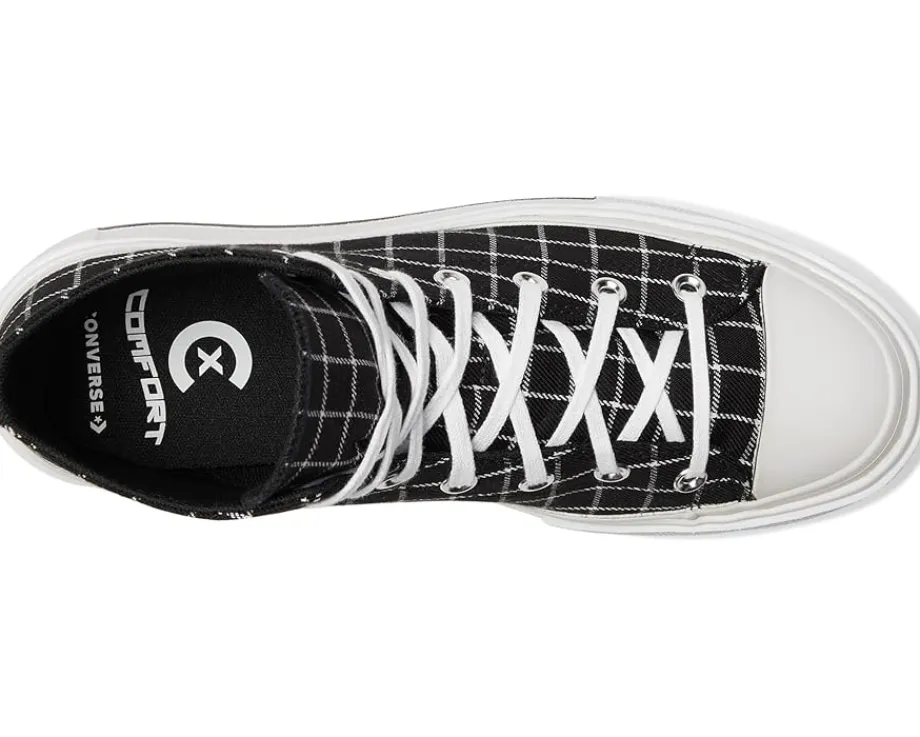 Women Converse Chuck Taylor All Star Lift Double Stack Platform Plaid