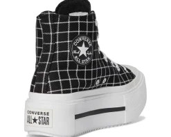 Women Converse Chuck Taylor All Star Lift Double Stack Platform Plaid